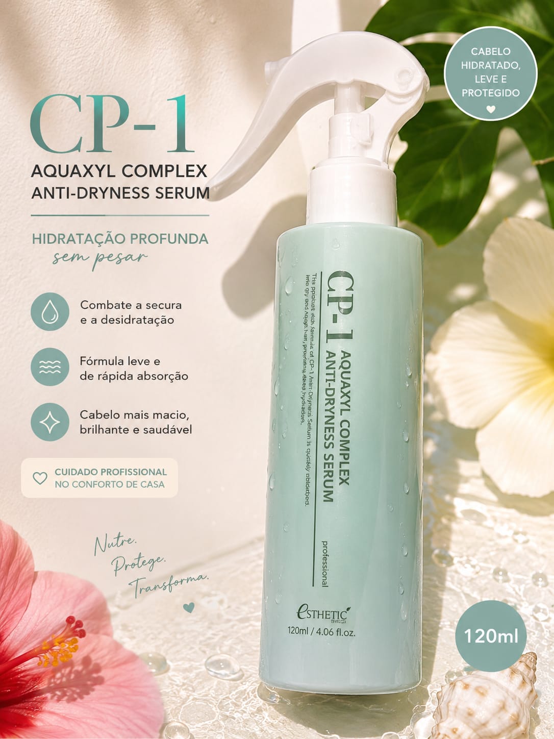Sérum Capilar Hidratante CP-1 Aquaxyl – 120 ml