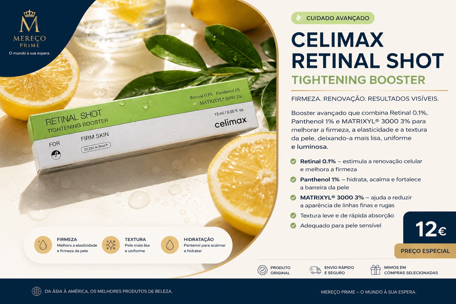 Celimax Retinal Shot – Booster Refirmante 15 ml
