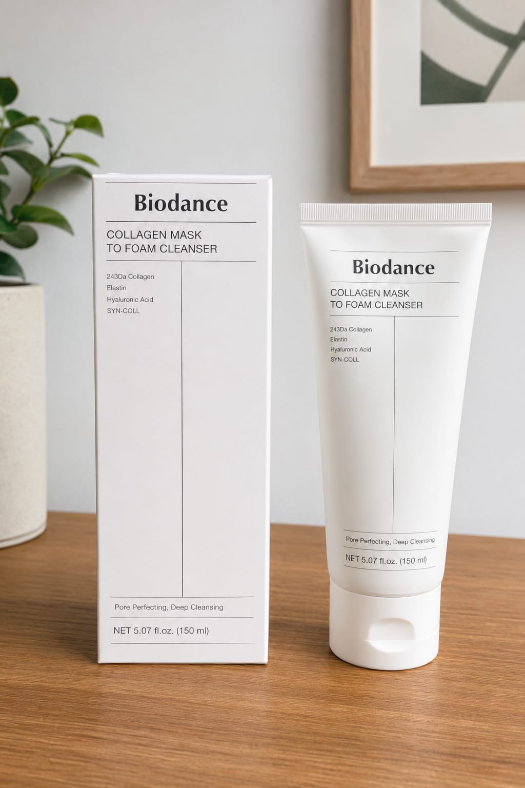 Espuma de Limpeza Biodance Collagen – 150 ml