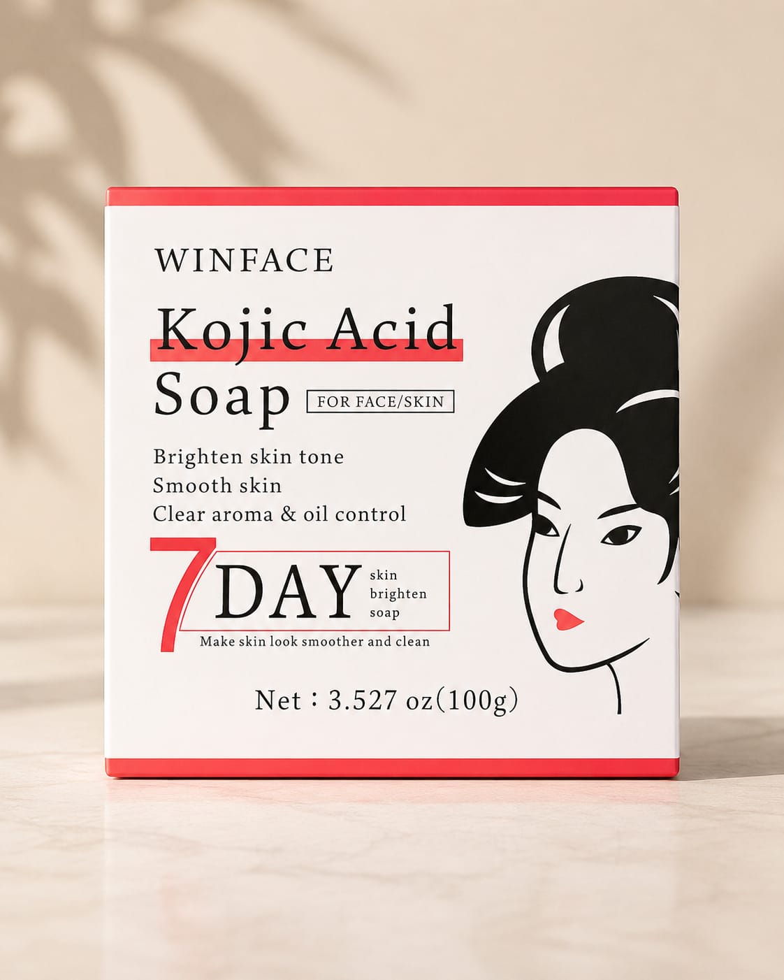 Sabonete Facial de Ácido Kójico WINFACE – 100 g